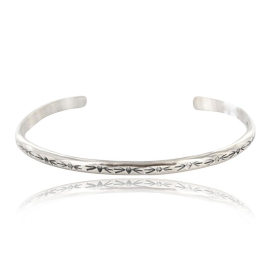Handmade Certified Authentic Navajo Handstamped Handmade NICKEL Native American Bracelet 390794878780 Handmade Certified Authentic Navajo Handstamped Handmade NICKEL Native American Bracelet 390794878780