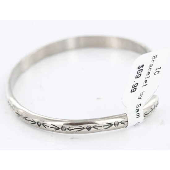 Handmade Certified Authentic Navajo Handstamped Handmade NICKEL Native American Bracelet 390794878780 Handmade Certified Authentic Navajo Handstamped Handmade NICKEL Native American Bracelet 390794878780