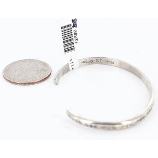 Handmade Certified Authentic Navajo Handstamped Handmade NICKEL Native American Bracelet 390794878780 Handmade Certified Authentic Navajo Handstamped Handmade NICKEL Native American Bracelet 390794878780