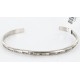 Handmade Certified Authentic Navajo Handstamped Handmade Nickel Native American Bracelet 390803929330