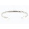 Handmade Certified Authentic Navajo Handstamped Handmade Nickel Native American Bracelet 390820816803