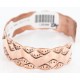 Handmade Certified Authentic Navajo Handstamped Mountain Handmade Copper Native American Bracelet 390803738745