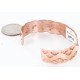 Handmade Certified Authentic Navajo Handstamped Mountain Handmade Copper Native American Bracelet 390803738745