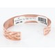 Handmade Certified Authentic Navajo Handstamped Real Handmade Copper Native American Bracelet 371016867764