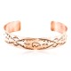 Handmade Certified Authentic Navajo Handstamped Real Handmade Copper Native American Bracelet 371016867764