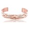 Handmade Certified Authentic Navajo Handstamped Real Handmade Copper Native American Bracelet 371017035562