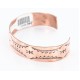 Handmade Certified Authentic Navajo Handstamped Real Handmade Copper Native American Bracelet 371017035562