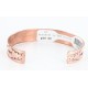 Handmade Certified Authentic Navajo Handstamped Real Handmade Copper Native American Bracelet 371017035562