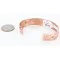Handmade Navajo Handstamped Real Handmade Copper Native American Bracelet 371017035562