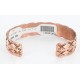 Handmade Certified Authentic Navajo Handstamped Real Handmade Copper Native American Bracelet 371017092654