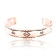 Handmade Certified Authentic Navajo Handstamped Real Handmade Copper Native American Bracelet 371018511970