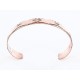 Handmade Certified Authentic Navajo Handstamped Real Handmade Copper Native American Bracelet 371018511970