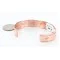 Handmade Navajo Handstamped Real Handmade Copper Native American Bracelet 371018511970