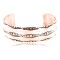 Handmade Certified Authentic Navajo Handstamped Real Handmade Copper Native American Bracelet 371018587857