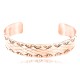 Handmade Certified Authentic Navajo Handstamped Real Handmade Copper Native American Bracelet 371019662393