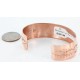 Handmade Certified Authentic Navajo Handstamped Real Handmade Copper Native American Bracelet 371019750110