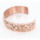 Handmade Certified Authentic Navajo Handstamped Real Handmade Copper Native American Bracelet 371019775480