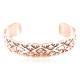 Handmade Certified Authentic Navajo Handstamped Real Handmade Copper Native American Bracelet 371019775480