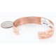 Handmade Certified Authentic Navajo Handstamped Real Handmade Copper Native American Bracelet 371020954495