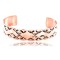 Handmade Certified Authentic Navajo Handstamped Real Handmade Copper Native American Bracelet 371021027211
