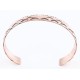 Handmade Certified Authentic Navajo Handstamped Real Handmade Copper Native American Bracelet 371021027211