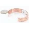 Handmade Navajo Handstamped Real Handmade Copper Native American Bracelet 371021027211