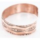 Handmade Certified Authentic Navajo Handstamped Real Handmade Copper Native American Bracelet 371024291632