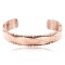 Handmade Certified Authentic Navajo Handstamped Real Handmade Copper Native American Bracelet 371024371885