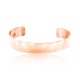 Handmade Certified Authentic Navajo Handstamped Real Handmade Copper Native American Bracelet 371029618289