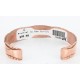 Handmade Certified Authentic Navajo Handstamped Real Handmade Copper Native American Bracelet 390788687479