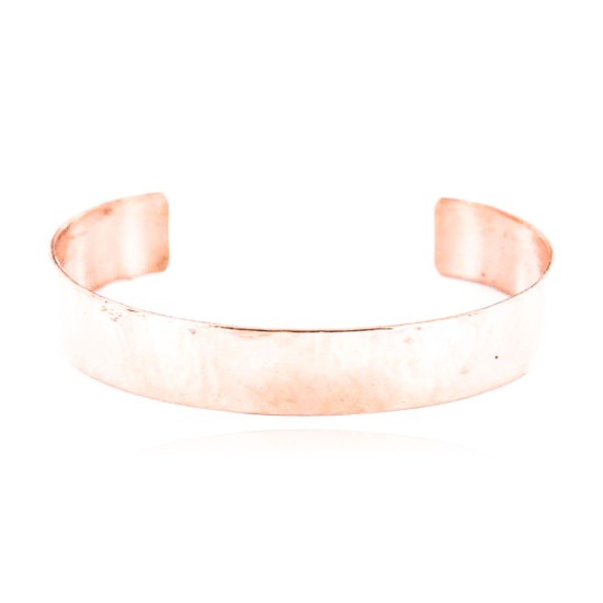 Handmade Certified Authentic Navajo Handstamped Real Handmade Copper Native American Bracelet 390788819383