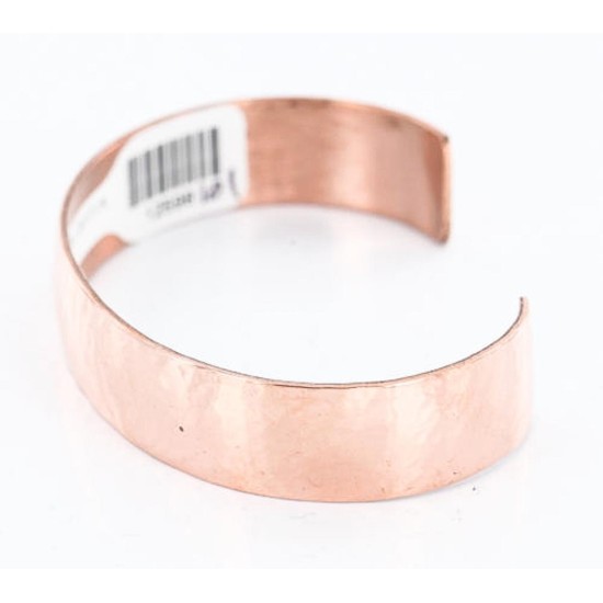 Handmade Certified Authentic Navajo Handstamped Real Handmade Copper Native American Bracelet 390788819383