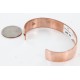 Handmade Certified Authentic Navajo Handstamped Real Handmade Copper Native American Bracelet 390788819383