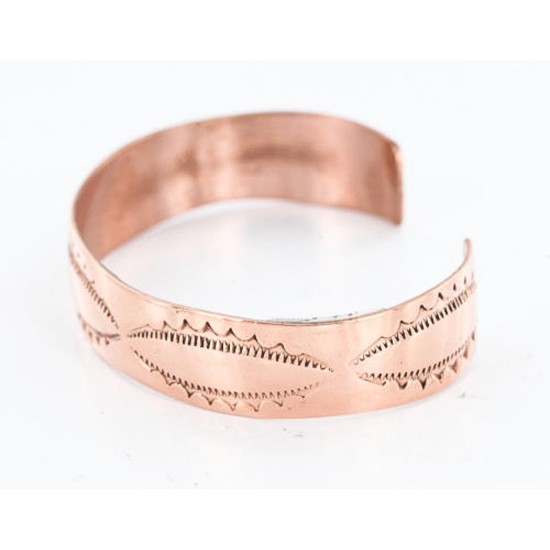 Handmade Certified Authentic Navajo Handstamped Real Handmade Copper Native American Bracelet 390792638017 Handmade Certified Authentic Navajo Handstamped Real Handmade Copper Native American Bracelet 390792638017