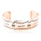 Handmade Certified Authentic Navajo Handstamped Real Handmade Copper Native American Bracelet 390792664136