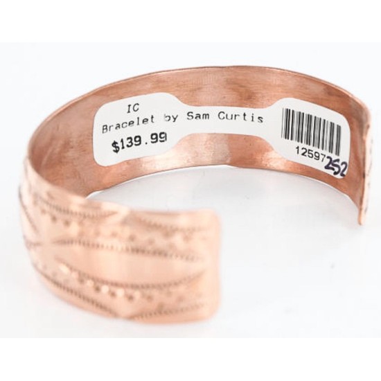 Handmade Certified Authentic Navajo Handstamped Real Handmade Copper Native American Bracelet 390793969817 Handmade Certified Authentic Navajo Handstamped Real Handmade Copper Native American Bracelet 390793969817