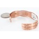 Handmade Certified Authentic Navajo Handstamped Real Handmade Copper Native American Bracelet 390797982986