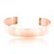 Handmade Certified Authentic Navajo Handstamped Real Handmade Copper Native American Bracelet 390801051348