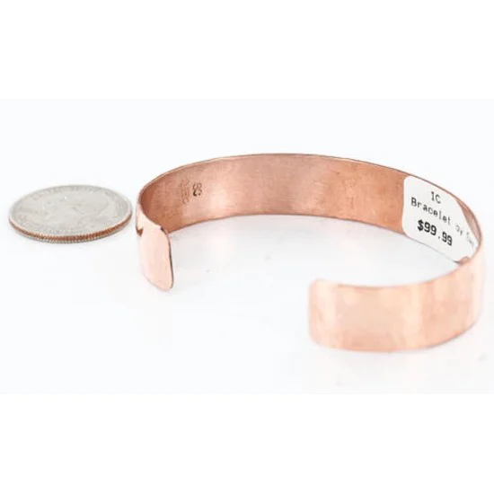 Handmade Navajo Handstamped Real Handmade Copper Native American Bracelet 390801051348 Handmade Navajo Handstamped Real Handmade Copper Native American Bracelet 390801051348