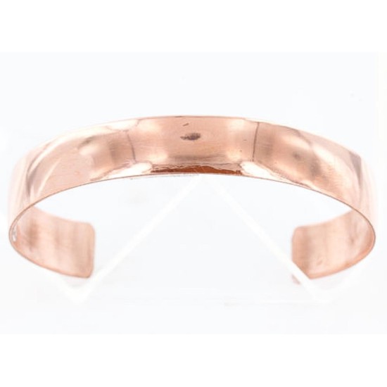 Handmade Certified Authentic Navajo Handstamped Real Handmade Copper Native American Bracelet 390803603992
