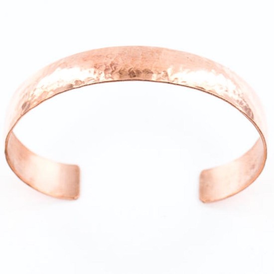 Handmade Certified Authentic Navajo Handstamped Real Handmade Copper Native American Bracelet 390803848491