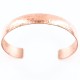 Handmade Certified Authentic Navajo Handstamped Real Handmade Copper Native American Bracelet 390803848491