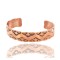 Handmade Certified Authentic Navajo Handstamped Real Handmade Copper Native American Bracelet 390828611618