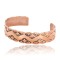 Handmade Certified Authentic Navajo Handstamped Real Handmade Copper Native American Bracelet 390834849546