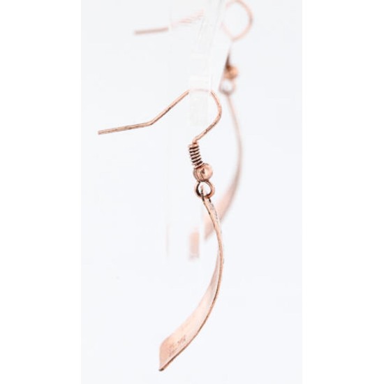 Handmade Certified Authentic Navajo Handstamped Real Handmade Copper Native American Earrings 371044128467