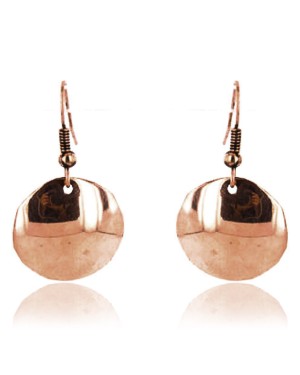 Handmade Certified Authentic Navajo Handstamped Real Handmade Copper Native American Earrings 371051142731
