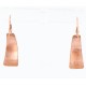 Handmade Certified Authentic Navajo Handstamped Real Handmade Copper Native American Earrings 371051868637