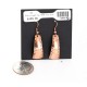 Handmade Certified Authentic Navajo Handstamped Real Handmade Copper Native American Earrings 371051868637