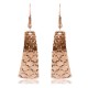 Handmade Certified Authentic Navajo Handstamped Real Handmade Copper Native American Earrings 371056291357