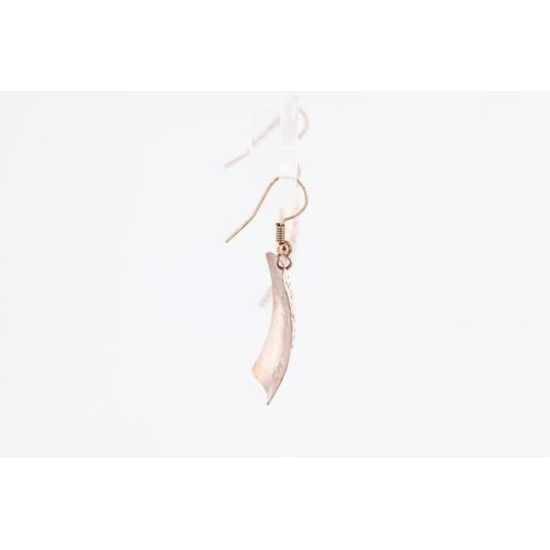 Handmade Certified Authentic Navajo Handstamped Real Handmade Copper Native American Earrings 371056545131